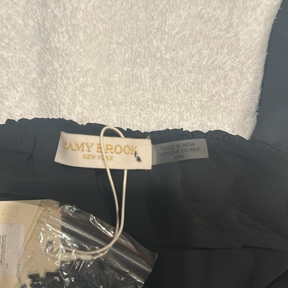 RAMY BROOK NWT - Amy Tie Front Satin Tank - Picture 5 of 5